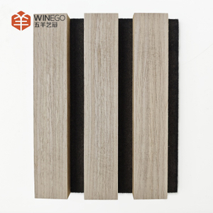 Panel Bilah Kayu Pengurang Bunyi untuk Rumah Dan Pejabat