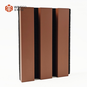 Wszechstronne kolory Panel akustyczny z listew drewnianych do pomieszczeń mieszkalnych i komercyjnych