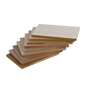 Natural Veneer Finish Acoustic Panels For Meeting Room Micro Perforated Wood Panels